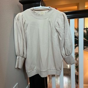 Nation Los Angeles beige top